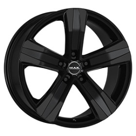 Jante alu MAK STONE 5 7x17 ET62 5x118 Ø71.1mm GLOSS BLACK
