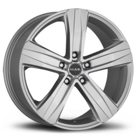 Jante alu MAK STONE 5 7.5x18 ET50 5x120 Ø65.1mm SILVER