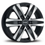 Jante alu MAK STONE 6 W 7.5x17 ET55 6x139.7 Ø93.1mm BLACK MIRROR