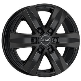 Jante alu MAK STONE 6 W 7.5x17 ET30 6x114.3 Ø66.1mm GLOSS BLACK