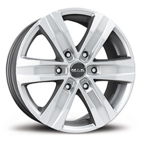 Jante alu MAK STONE 6 W 7.5x17 ET55 6x139.7 Ø93.1mm SILVER