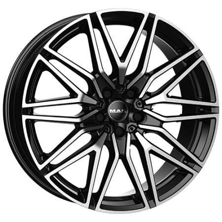 Jante alu MAK STURM 11x22 ET42 5x112 Ø66.6mm BLACK MIRROR