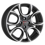 Jante alu MAK TORINO W 5.5x14 ET35 4x98 Ø58.1mm GUN MET-MIRROR FACE