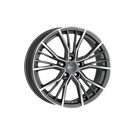 Jante alu MAK UNION 8.5x19 ET31 5x112 Ø66.45mm GUN MET-MIRROR FACE