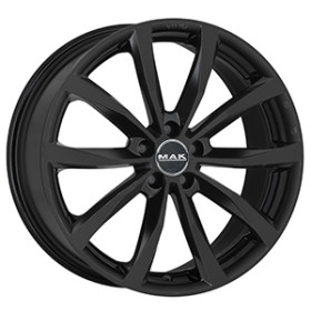 Jante alu MAK WOLF 6.5x16 ET32 5x114.3 Ø76mm GLOSS BLACK