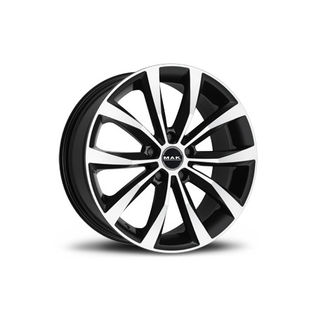 Jante alu MAK WOLF 7.5x17 ET45 5x108 Ø65.1mm BLACK MIRROR