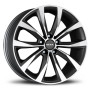 Jante alu MAK WOLF 7.5x17 ET37 5x108 Ø65.1mm GUN MET-MIRROR FACE