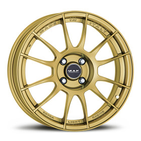 Jante alu MAK XLR 7x17 ET35 4x100 Ø72mm GOLD