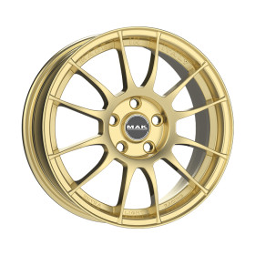 Jante alu MAK XLR 7x17 ET45 5x108 Ø72mm GOLD