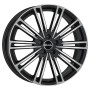 Jante alu MAK YORK 8x18 ET45 5x108 Ø63.4mm BLACK MIRROR