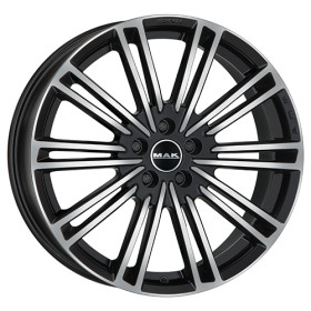 Jante alu MAK YORK 8x19 ET42 5x108 Ø63.4mm BLACK MIRROR
