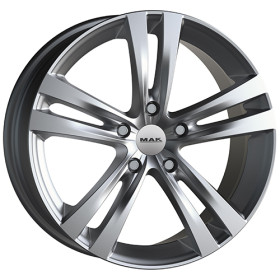 Jante alu MAK ZENITH 5.5x14 ET35 5x100 Ø72mm LIGHT TITAN