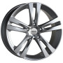 Jante alu MAK ZENITH 5.5x14 ET35 5x100 Ø72mm LIGHT TITAN