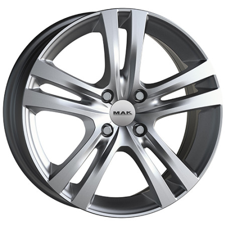 Jante alu MAK ZENITH 6.5x15 ET35 4x100 Ø72mm LIGHT TITAN