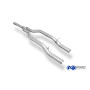 Tube de raccordement catalyseur/silencieux arrière 100% inox FOX EXHAUST SYSTEMS pour CHRYSLER 300C 3,0L CRD