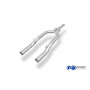 Tube de raccordement catalyseur/silencieux arrière 100% inox FOX EXHAUST SYSTEMS pour CHRYSLER 300C 3,0L CRD