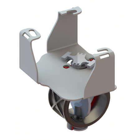 Valve/Clapet d'échappement électrique Ø51 mm ASR type AR4 - S4 moteur SBS 992