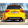 Catback sport 100% inox FOX EXHAUST SYSTEMS 1x160x130mm  pour AUDI RS4 TYPE B7