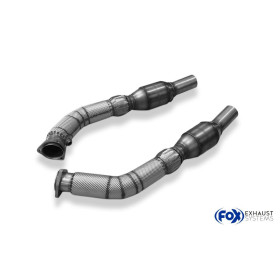 Downpipes avec catalyseurs sport HJS pour AUDI RS4 TYPE B7