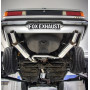 Silencieux arrière duplex sport 100% inox 1x80mm type 24 FOX EXHAUST SYSTEMS pour BMW 323i TYPE E21