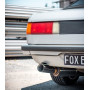 Silencieux arrière duplex sport 100% inox 1x80mm type 24 FOX EXHAUST SYSTEMS pour BMW 323i TYPE E21