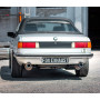 Silencieux arrière duplex sport 100% inox 1x80mm type 24 FOX EXHAUST SYSTEMS pour BMW 323i TYPE E21