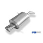 Silencieux arrière sport 100% inox 1x135x85mm type 53 FOX EXHAUST SYSTEMS pour CHRYSLER PT CRUISER