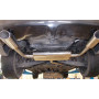 Silencieux arrière duplex sport 100% inox 1x115x85mm type 33 FOX EXHAUST SYSTEMS pour CHRYSLER SEBRING TYPE JS