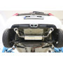 Silencieux arrière duplex sport 100% inox 1x90mm type 13 FOX EXHAUST SYSTEMS pour CITROËN C1 II
