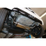 Silencieux arrière duplex sport 100% inox (sous pare-chocs) FOX EXHAUST SYSTEMS pour CITROËN C1 II