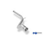 Tube de remplacement de silencieux avant 100% inox FOX EXHAUST SYSTEMS pour CITROËN C4 COUPÉ