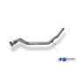 Tube de remplacement de silencieux avant 100% inox FOX EXHAUST SYSTEMS pour CITROËN C4 COUPÉ