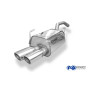 Silencieux arrière sport 100% inox 2x80mm type 16 FOX EXHAUST SYSTEMS pour CITROËN C8