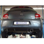 Silencieux arrière sport 100% inox 1x100mm type 16 FOX EXHAUST SYSTEMS pour CITROËN DS3