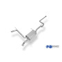 Silencieux arrière duplex sport 100% inox (sorties d'origine) FOX EXHAUST SYSTEMS pour CITROËN DS5