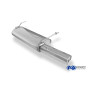 Silencieux arrière sport 100% inox 1x90mm type 13 FOX EXHAUST SYSTEMS pour CITROËN XSARA (N1)