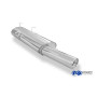 Silencieux arrière sport 100% inox 1x90mm type 13 FOX EXHAUST SYSTEMS pour CITROËN XSARA BREAK (N2)
