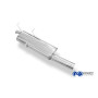 Silencieux arrière sport 100% inox 1x90mm type 13 FOX EXHAUST SYSTEMS pour CITROËN XSARA BREAK (N2)