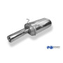 Silencieux arrière sport 100% inox 1x80mm type 13 FOX EXHAUST SYSTEMS pour CITROËN XSARA PICASSO (N68)