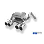 Silencieux arrière sport 100% inox 4x100mm type 12 FOX EXHAUST SYSTEMS pour CORVETTE C06