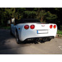 Silencieux arrière sport 100% inox 4x100mm type 12 FOX EXHAUST SYSTEMS pour CORVETTE C06