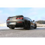 Silencieux arrière sport 100% inox 4x100mm type 25 FOX EXHAUST SYSTEMS pour CORVETTE C7 Z06