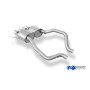 Silencieux arrière sport 100% inox 4x100mm type 25 FOX EXHAUST SYSTEMS pour CORVETTE C7 Z06