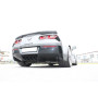 Silencieux arrière sport 100% inox 4x100mm type 25 (émaillé noir) FOX EXHAUST SYSTEMS pour CORVETTE C7 Z06