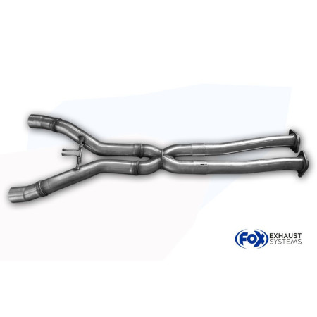 X-pipe 100% inox FOX EXHAUST SYSTEMS pour CORVETTE C7 Z06