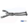 X-pipe 100% inox FOX EXHAUST SYSTEMS pour CORVETTE C7 Z06