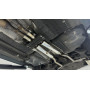 Silencieux avant (emmanchement droit catalyseur) sport 100% inox FOX EXHAUST SYSTEMS pour BMW 735i TYPE E38