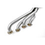 Collecteur Droite/Gauche d'échappement 100% inox SUPERSPRINT pour BMW 740i TYPE E38
