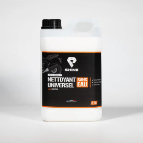 SHINE NETTOYANT SANS EAU UNIVERSEL MOTO 2,5L SHINE NETTOYANT SANS EAU UNIVERSEL MOTO 2,5L