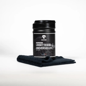 SHINE PACK DE 40 LINGETTES UNIVERSELLES MOTO + MICROFIBRE SHINE PACK DE 40 LINGETTES UNIVERSELLES MOTO + MICROFIBRE